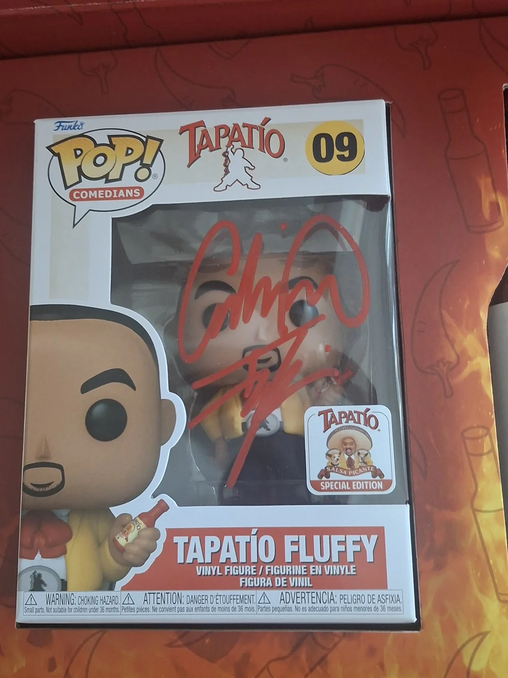 Funko POP! Tapatío Fluffy Figure with Red Signature - Picture 3 of 5